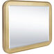 Topanga 50 X 40 inch Gold Wall Mirror